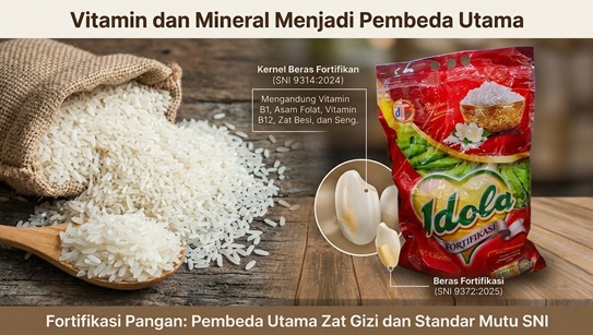 Vitamin dan Mineral Menjadi Pembeda Utama