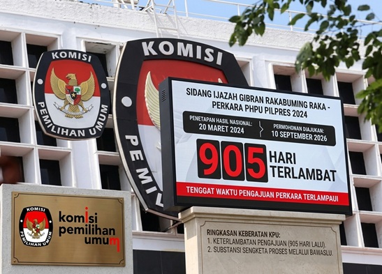 KPU Persoalkan Gugatan yang Terlambat 905 Hari