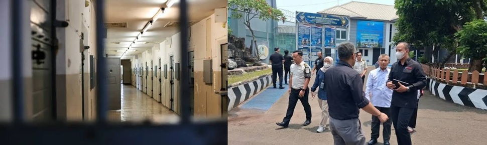 Ombudsman Lapas Cibinong menemukan lebih dari 10 bangunan yang berada di kawasan belakang lapas