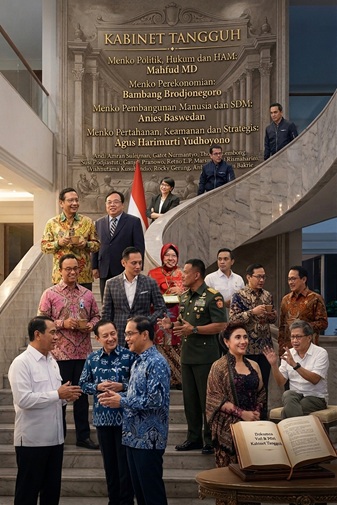 Banyak Tokoh Masuk Susunan Kabinet