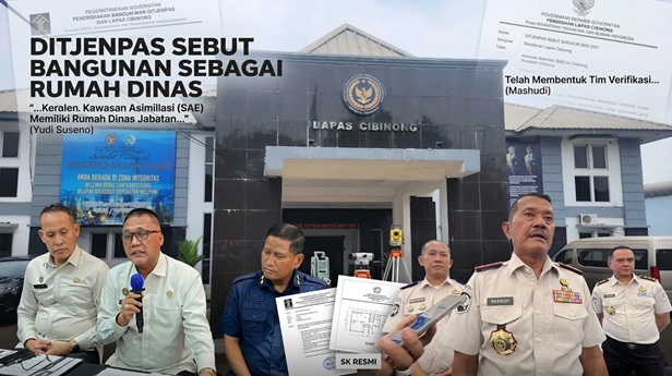Ditjenpas Sebut Bangunan sebagai Rumah Dinas