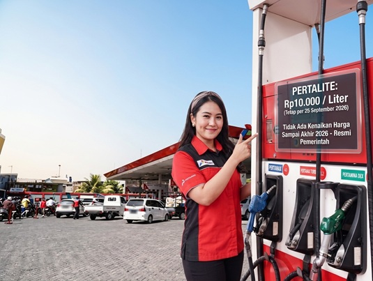 Harga BBM Pertamina Pertalite Masih Rp10.000