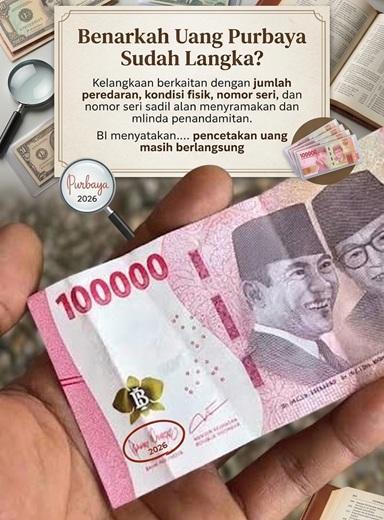 Benarkah Uang Purbaya Sudah Langka?