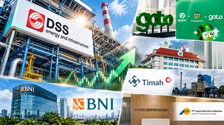 DSSA Menjadi Saham yang Paling Banyak Dibeli