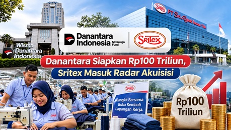 Danantara Siapkan Rp100 Triliun, Sritex Masuk Radar Akuisisi