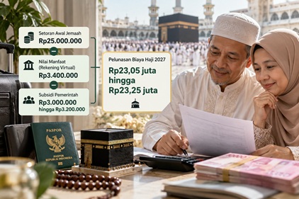 Jemaah Cukup Menyiapkan Sekitar Rp23 Juta