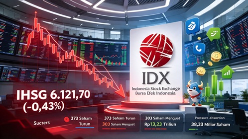 IHSG Tertekan, Investor Lokal Tetap Berperan