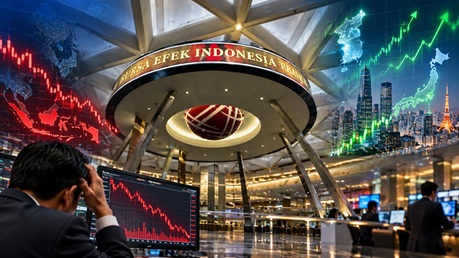 Kinerja Bursa Indonesia Tertinggal dari Asia