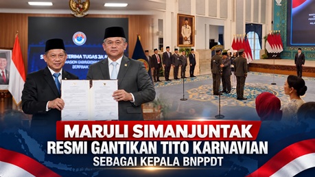 Maruli Simanjuntak Resmi Gantikan Tito Karnavian sebagai Kepala BNPPDT