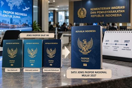 Pemerintah Menyiapkan Satu Jenis Paspor Nasional