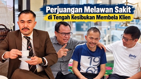 Perjuangan Melawan Sakit di Tengah Kesibukan Membela Klien