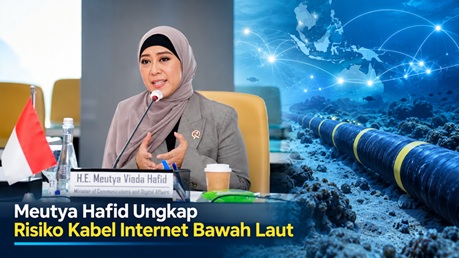 Meutya Hafid Ungkap Risiko Kabel Internet Bawah Laut