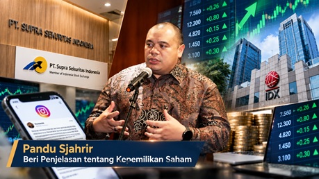 Pandu Sjahrir Beri Penjelasan tentang Kepemilikan Saham