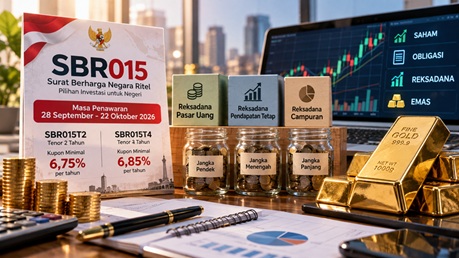 SBR015, Reksadana, dan Emas Bisa Menjadi Bahan Pertimbangan