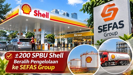 Sekitar 200 SPBU Shell Beralih Pengelolaan ke SEFAS Group