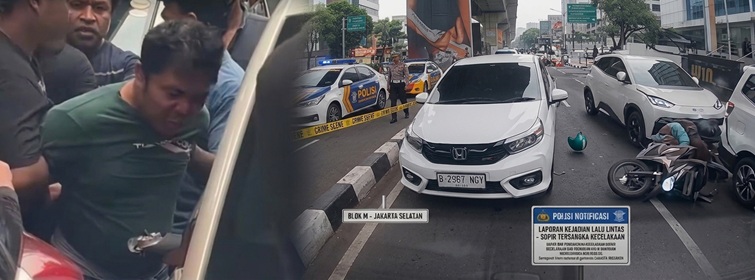Sopir BYD Tersangka Kecelakaan Blok M