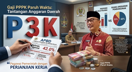 Gaji PPPK Paruh Waktu dan Tantangan Anggaran Daerah